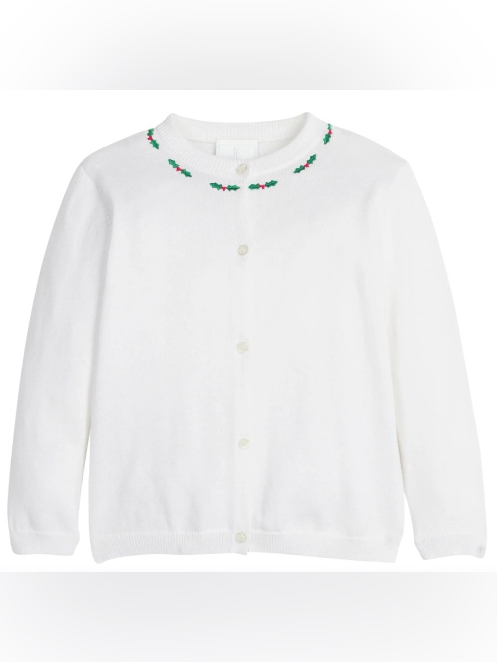 Embroidered Essential Cardigan - Holly (Size 18-24M) NWT